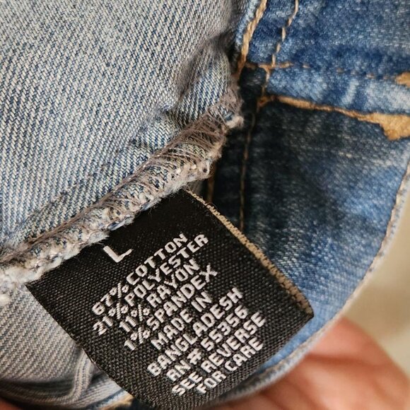 d. jeans Jean Jacket Size L - Picture 9 of 9